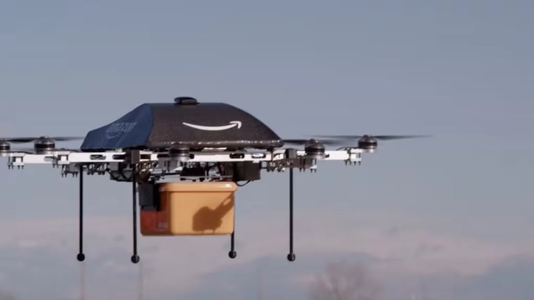 Amazon, in arrivo le consegne con i droni in Italia