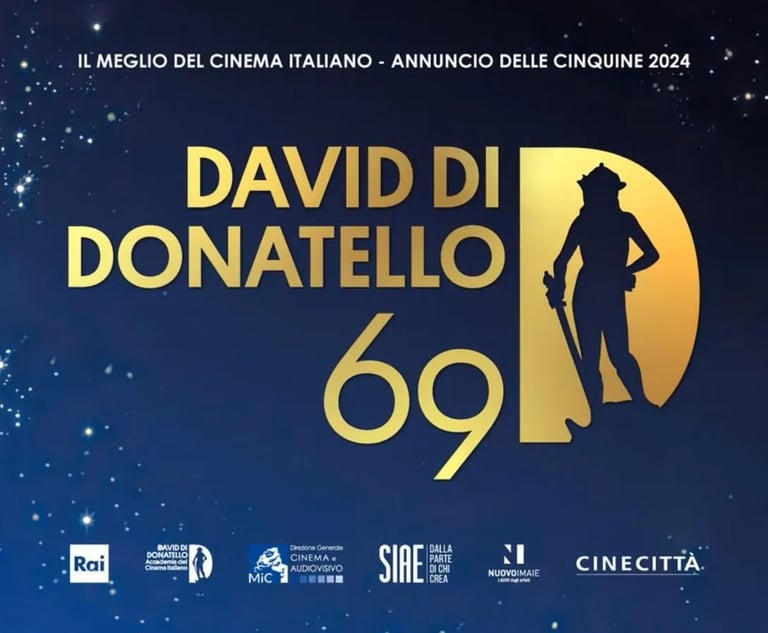 David di Donatello, serata in diretta su Rai 1