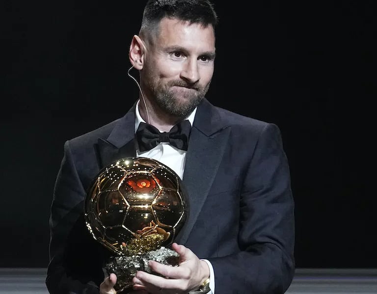 Messi vince il Pallone d'oro 2023