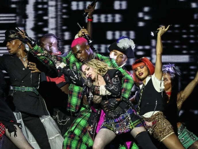 Madonna, concerto a Rio da 1,6 milioni di persone