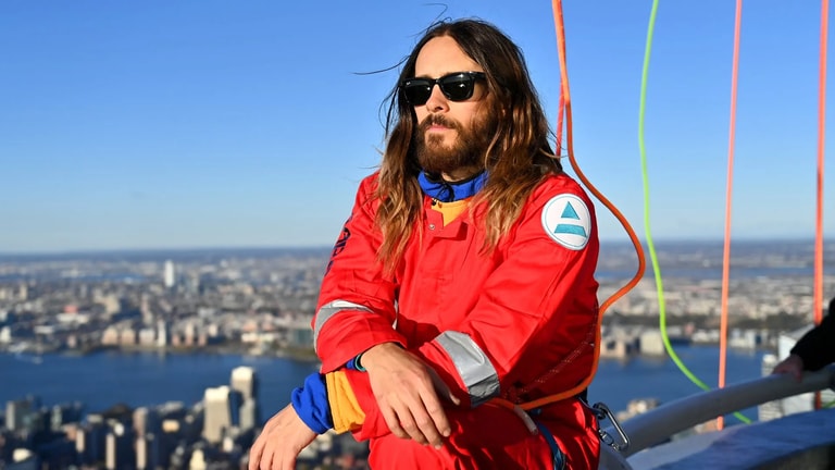 Jared Leto scala l’Empire State Building