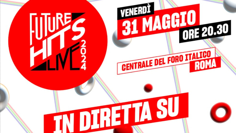 Future Hits Live 2024 al Foro Italico di Roma.