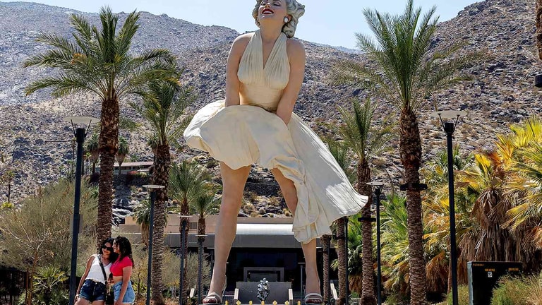 Marilyn Monroe "cacciata" da Palm Springs,