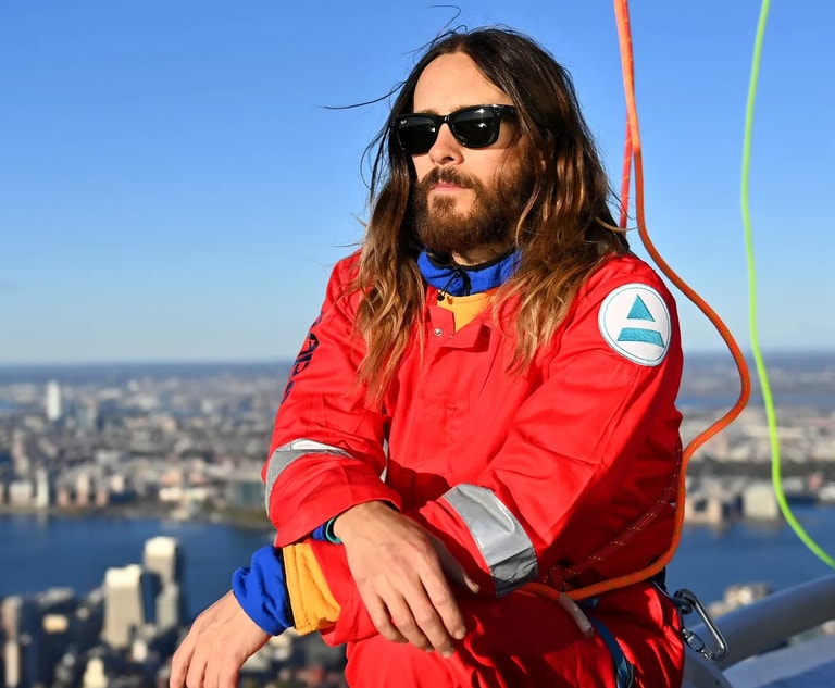 Jared Leto scala l’Empire State Building