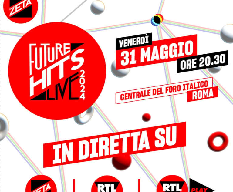 Future Hits Live 2024 al Foro Italico di Roma.