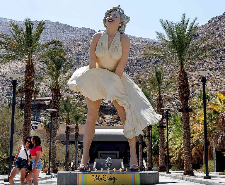 Marilyn Monroe "cacciata" da Palm Springs,