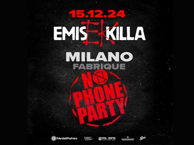 Emis Killa: "Realizzerò un sogno, un concerto senza telefoni"